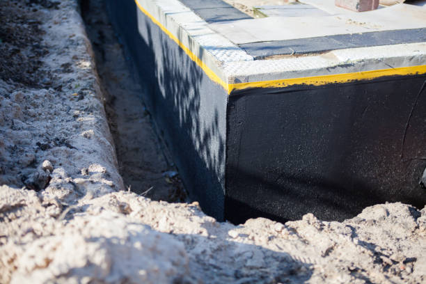 SJ Waterproofing Pros completing home waterproofing near Crown Point, IN